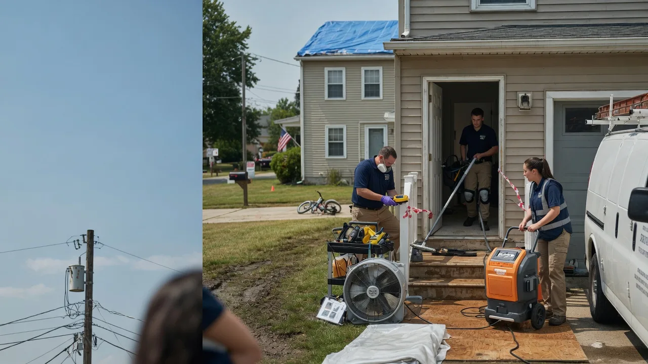 Water Damage Repair in Clothier, WV near me
